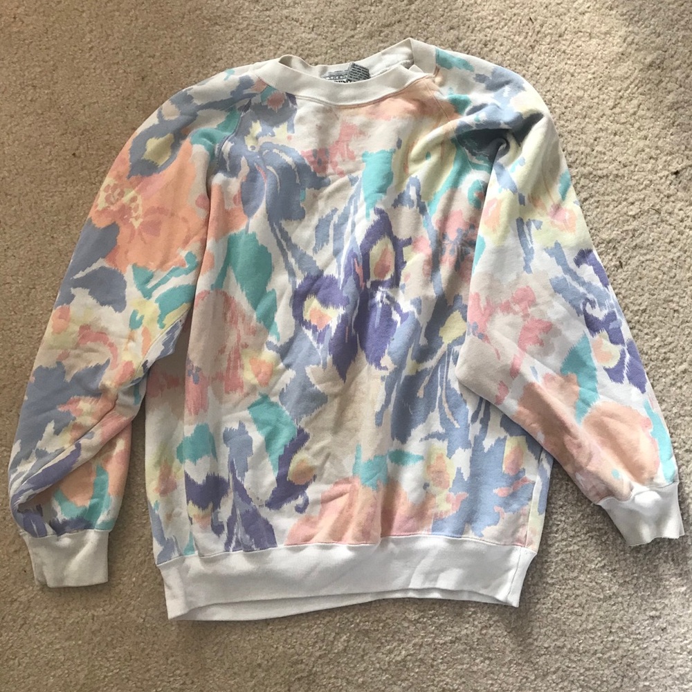 Vintage 80s Pastel Sweater